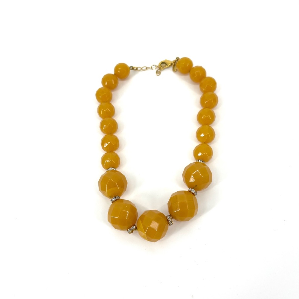 J.Crew Butterscoth Acrylic Necklace
